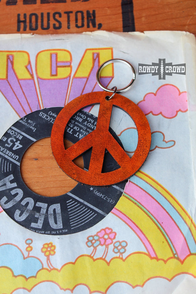 Peace to the World Keychain