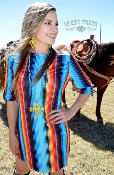 Western Wynonna Serape Dress/Tunic