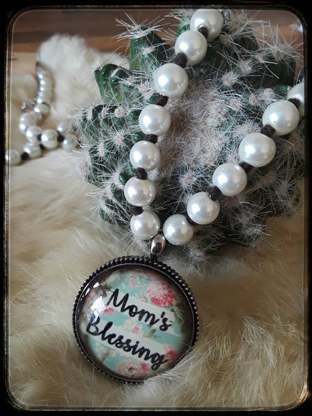Mom's Blessing Pearl Necklace