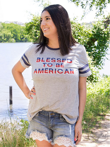 Blessed To Be American Tee